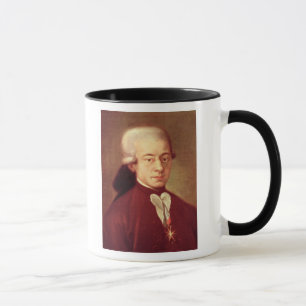 Portrait of Wolfgang Amadeus Mozart after 1770 Mug