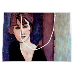 Portrait of Woman, Modigliani Large Gift Bag