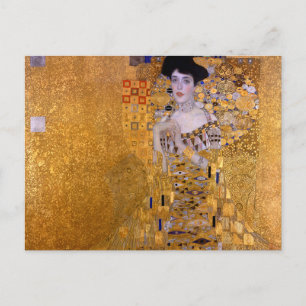 Portrait of Woman painting by Gustav Klimt  Postcard