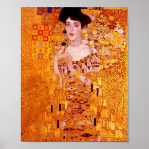 Portrait of Woman painting by Gustav Klimt  Poster
