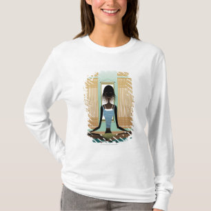 Portrait of young woman doing yoga T-Shirt