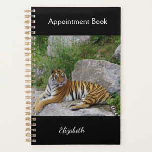 Portrait photo of a Siberian tiger Planner