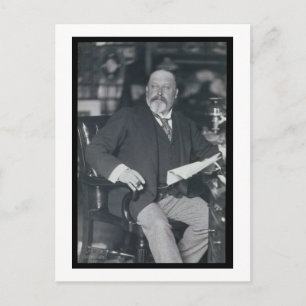 Portrait photograph of Edward VII (1841-1910) (b/w Postcard