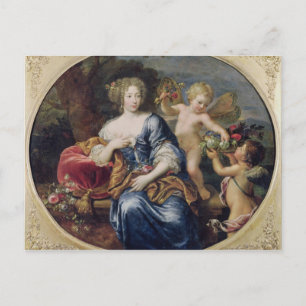 Portrait presumed to be Francoise-Athenais Postcard
