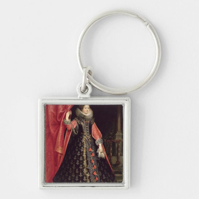 Portrait presumed to be Henrietta Maria of Key Ring (Front)