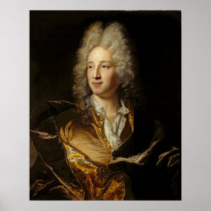 Portrait presumed to be Louis-Alexandre Poster