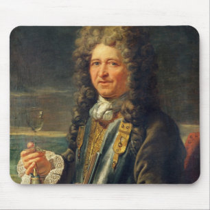 Portrait presumed to be Sebastien le Prestre Mouse Pad