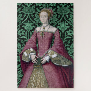 Portrait Princess Elizabeth Tudor, Queen  Jigsaw Puzzle