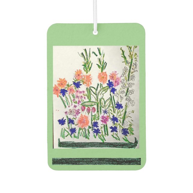 Portrait Rectangle Air Freshener (Front)
