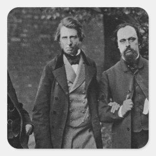 Portrait Square Sticker