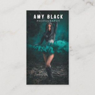 Portrait Woman Girl Photography Business Card