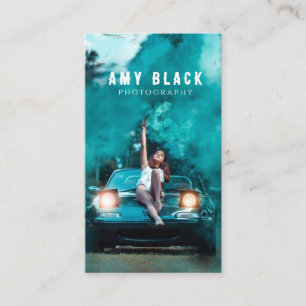 Portrait Woman Girl Photography Business Card