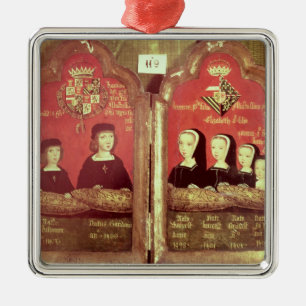 Portraits Metal Tree Decoration