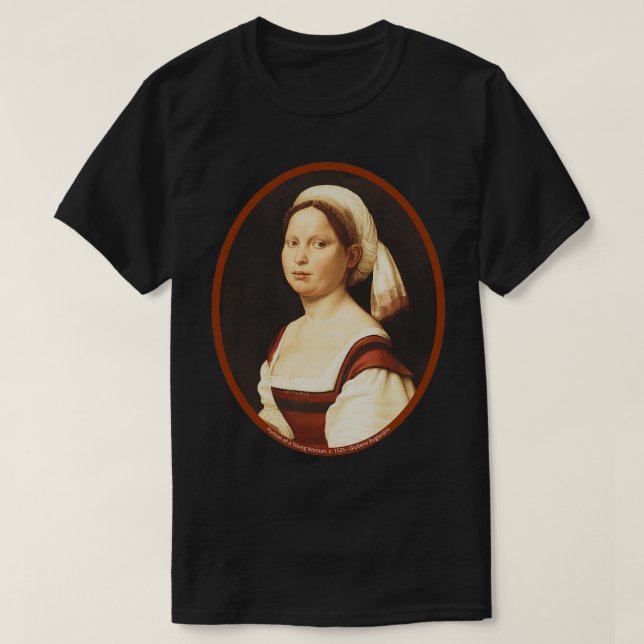 portraits of a Young Womanc 1525 Giuliano T-Shirt (Design Front)