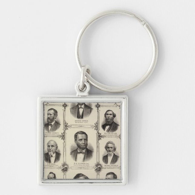 Portraits of Addison Daniels, RD Stephens Key Ring (Front)