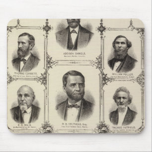 Portraits of Addison Daniels, RD Stephens Mouse Pad