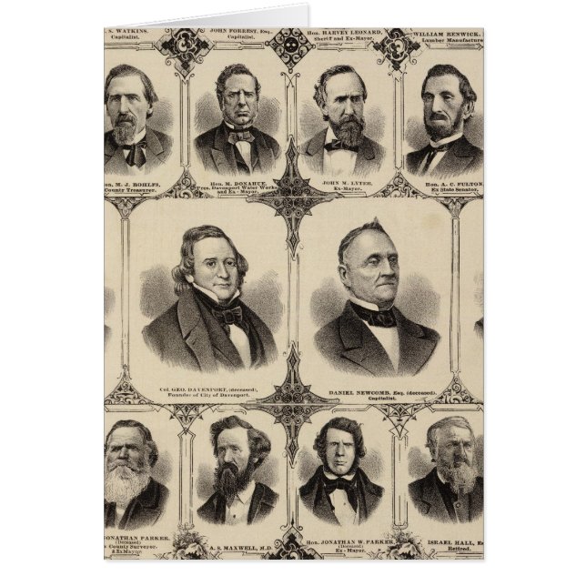 Portraits of Citizens of Scott County (Front)