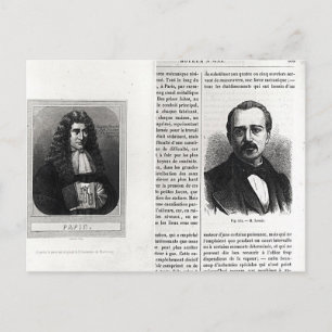 Portraits of Denis Papin  and Etienne Lenoir Postcard