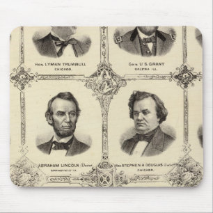 Portraits of Gustavus Koerner Mouse Pad