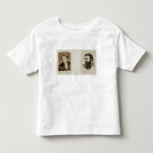 Portraits of John Ruskin (1819-1900) and William H Toddler T-Shirt