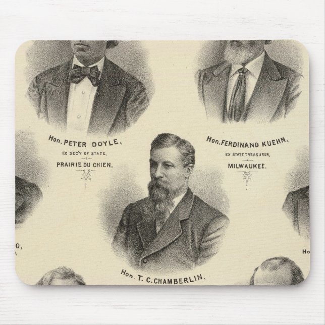 Portraits of Peter Doyle, Ferdinand Kuehn Mouse Pad (Front)