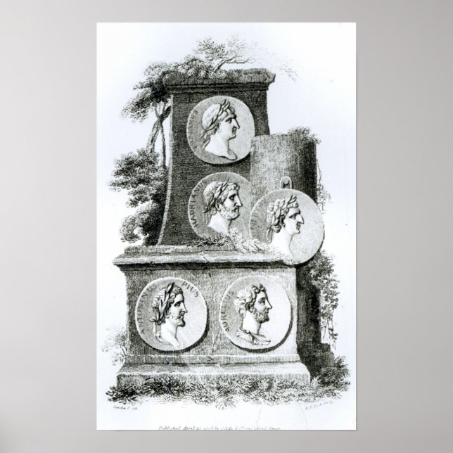 Portraits of Roman Emperors from Poster (Front)
