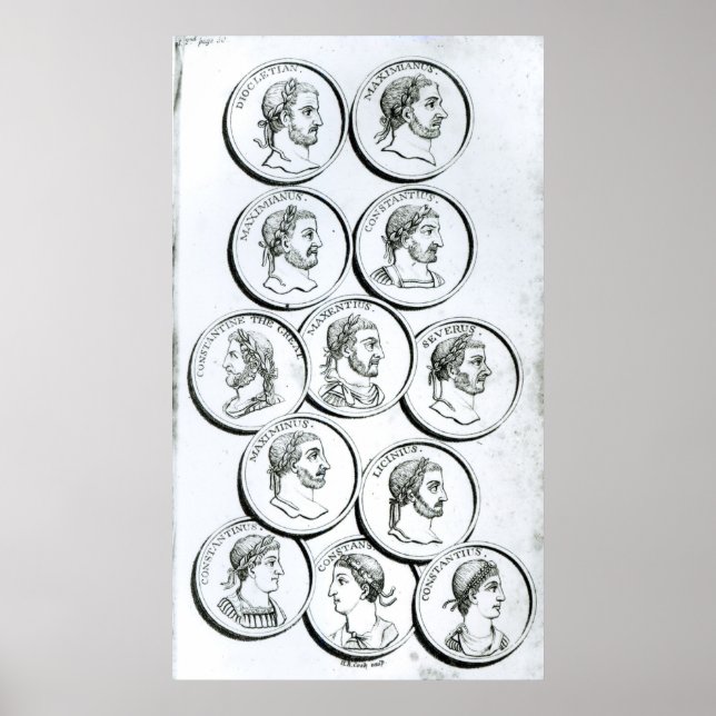 Portraits of Roman Emperors Poster (Front)