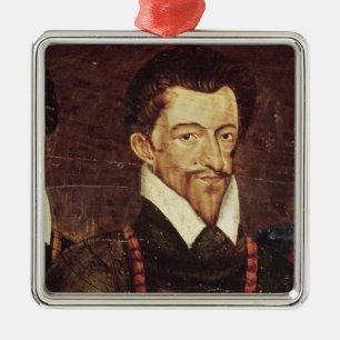 Portraits of Three Dukes of Guise Metal Tree Decoration