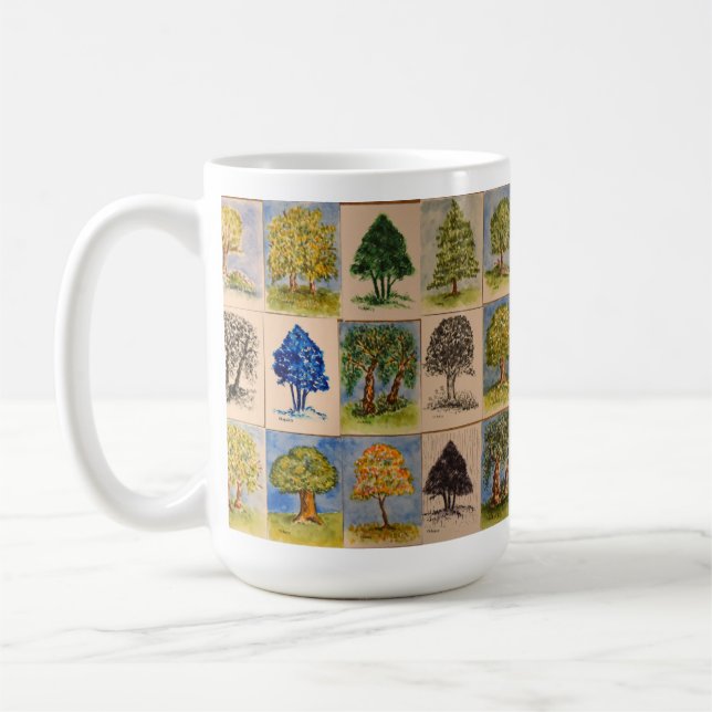 Portraits Of Trees Mug (Left)