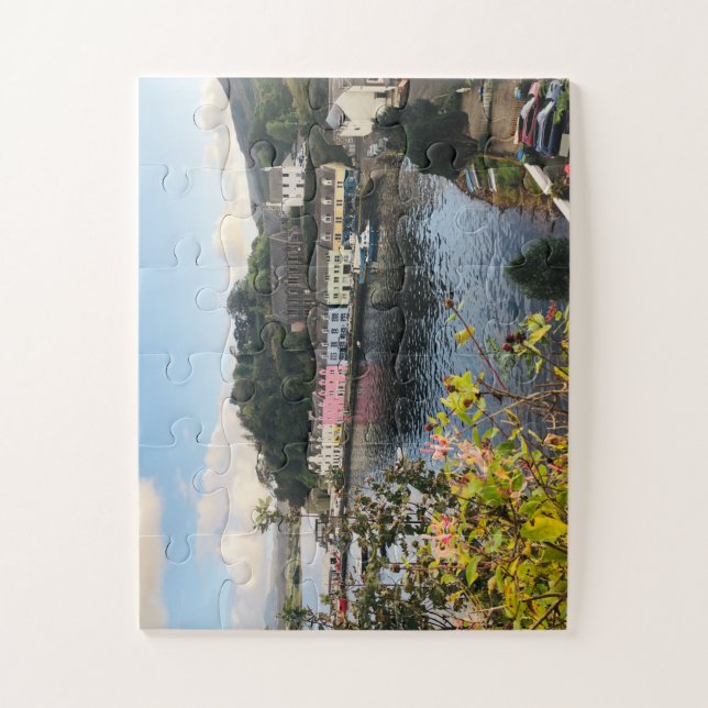 Portree Harbor, Scotland Jigsaw Puzzle (Vertical)