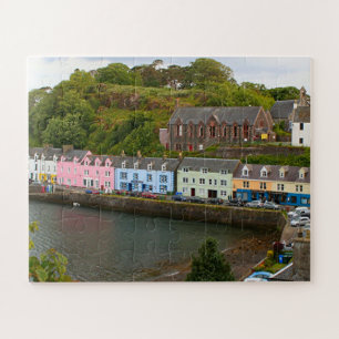 Portree, Isle of Skye, Scotland Jigsaw Puzzle