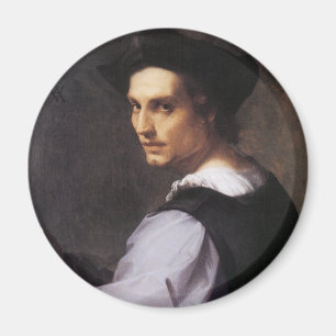 Portriat of a Young Man Magnet