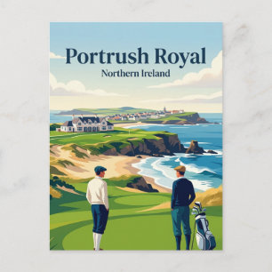 Portrush Royal Golf Club Northern Ireland Postcard