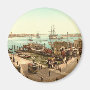 Portsmouth Harbour, Hampshire, England Magnet