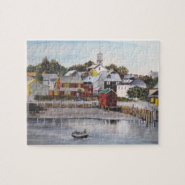 Portsmouth Harbour, New Hampshire Jigsaw Puzzle (Horizontal)