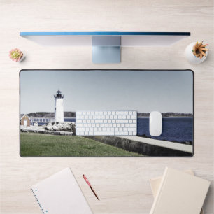 Portsmouth Lighthouse Desk Mat