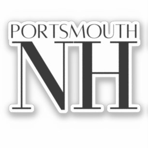 Portsmouth New Hampshire Black & White