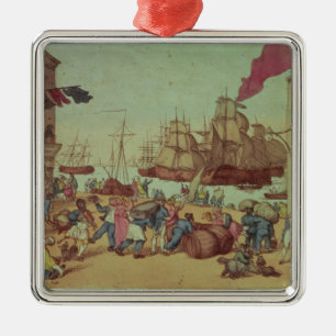 Portsmouth Point, 1811 Metal Tree Decoration