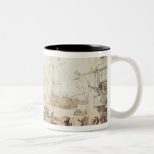 Portsmouth Point, 1811 Two-Tone Coffee Mug