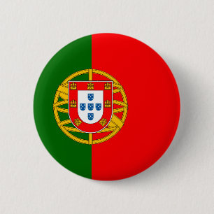 Portugal 6 Cm Round Badge