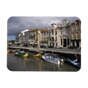Portugal, Aveiro. Moliceiros (seaweed collecting Magnet