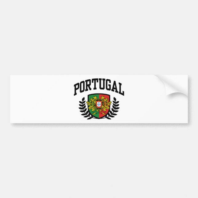 Portugal Bumper Sticker (Front)