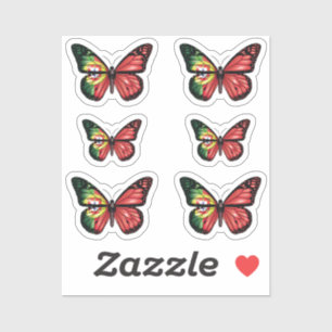 Portugal butterfly monarch flag