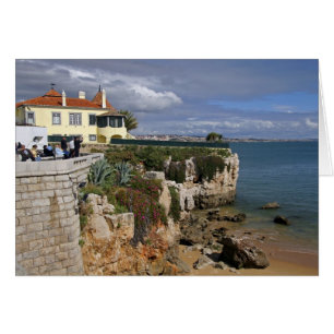 Portugal, Cascais. Praia da Rainha, a beach in 2