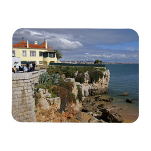 Portugal, Cascais. Praia da Rainha, a beach in 2 Magnet
