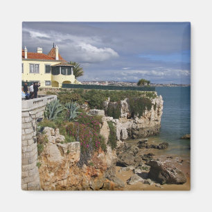 Portugal, Cascais. Praia da Rainha, a beach in 2 Magnet