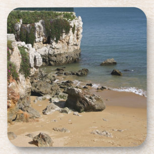 Portugal, Cascais. Praia da Rainha, a beach in Coaster