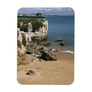 Portugal, Cascais. Praia da Rainha, a beach in Magnet
