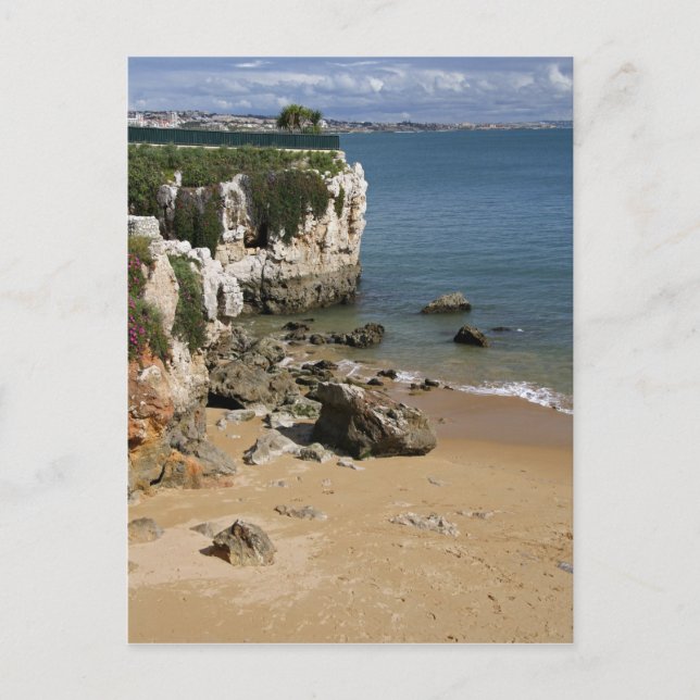 Portugal, Cascais. Praia da Rainha, a beach in Postcard (Front)