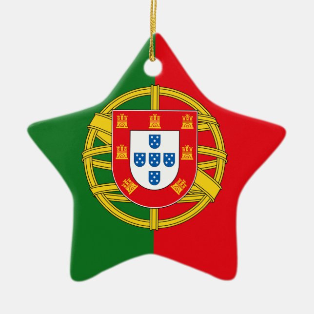 Portugal Ceramic Ornament (Front)